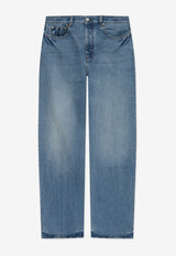 Jacquemus De-Nimes Straight Jeans Blue PAM00028 AD00038-33C