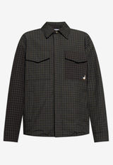 Moschino Utility Checked Jacket Black 252ZZ A0513 5248-3513