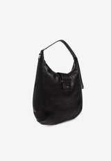 Jimmy Choo Medium Bar Hobo Bag Black BAR HOBO M BKL-BLACK SHINY GOLD