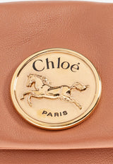 Chloé Small Heritage Leather Shoulder Bag Pink CH25AS585 P75-847