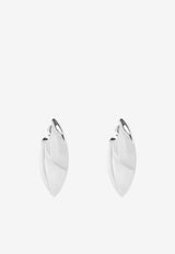 Givenchy Cocoon Drop Earrings Silver BF114 5F003-040
