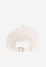Jacquemus Gadjo Logo Baseball Cap Cream ACU00670 AW00092-110