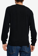 Dolce & Gabbana Embroidered Logo Sweater Black GXX01Z JDVDE-N0000