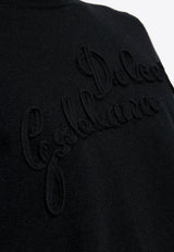 Dolce & Gabbana Embroidered Logo Sweater Black GXX01Z JDVDE-N0000