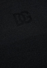 Dolce & Gabbana DG Logo Wool Sweater Black GXX02T JDVBV-N0000