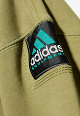Adidas Originals Equipment Fleece Zip-Up Hoodie Green JX1572 0-FOCOLI