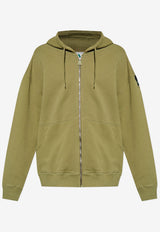 Adidas Originals Equipment Fleece Zip-Up Hoodie Green JX1572 0-FOCOLI