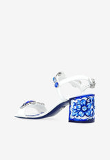 Dolce & Gabbana Keira 60 Embellished Sandals Multicolor CR1733 AT848-HA3OB