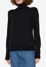 Dolce & Gabbana Wool High-Neck Sweater Black FXW13Z JCVXN-N0000