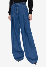 Dolce & Gabbana Wide-Leg Washed Jeans Blue FTDB9D G8NR2-S9001