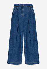 Dolce & Gabbana Wide-Leg Washed Jeans Blue FTDB9D G8NR2-S9001