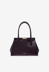 Dolce & Gabbana Medium Marlene Everyday Leather Handbag Burgundy BB7734 A3G19-8M073