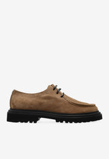 Dolce & Gabbana Day Classic Suede Derby Shoes Beige A10886 AT441-80024