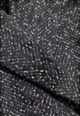 Dolce & Gabbana Double-Breasted Houndstooth Wool Coat Gray F0GHHT FCZAD-S8031
