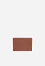 Ferragamo Gancini Leather Cardholder Brown 220963 PORTA CHIAVI 785796-NEW COGNAC