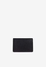 Ferragamo Gancini Leather Cardholder Black 220963 PORTA CHIAVI 785795-NERO