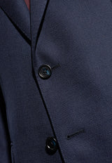 Dolce & Gabbana Taormina Single-Breasted Wool Jacket Navy G2NW0T FU25E-B0665