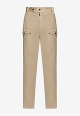 Dolce & Gabbana Loose-Fit Cargo Pants Beige GP135T FUFL3-M0208