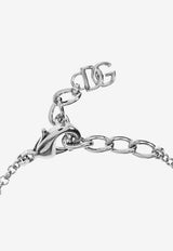 Dolce & Gabbana DG Logo Bracelet Silver WBR5X1 W1111-87655