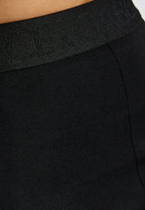 Dolce & Gabbana Elasticated Biker Shorts Black FTDAJT FUGRC-N0000