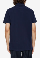 Etro Pique Polo T-shirt Navy MRMD0005 AJ264-B0387