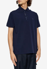 Etro Pique Polo T-shirt Navy MRMD0005 AJ264-B0387