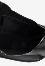 GANNI Medium Hobo Bag with Laces Black A7295 5894-099