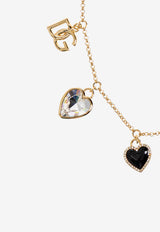 Dolce & Gabbana Hearts and Charms Necklace Gold WNR6I2 W1111-ZOO00