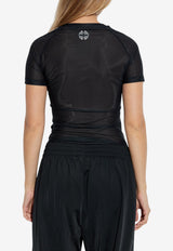Adidas Originals Logo Crewneck T-shirt Black KE9795 0-BLACK