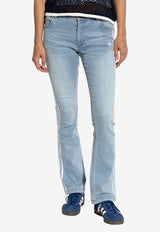 Adidas Originals Adilenium Denim Pants Blue KE9801 0-LTBLUE