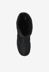 Dolce & Gabbana City Quilted Snow Boots Black CT1096 AQ075-80999