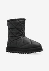 Dolce & Gabbana City Quilted Snow Boots Black CT1096 AQ075-80999
