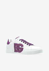 Dolce & Gabbana Portofino Calfskin Sneakers White CK2341 AI411-8S534