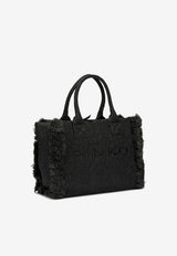 PINKO Medium Raffia Tote Bag Black 106673A39YZ99Q_4b1d4837-efbe-497c-926f-cc7e8345ad9a