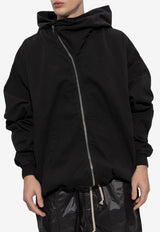 Rick Owens DRKSHDW Mountain Hun Hooded Sweatshirt Black DU01F4278RIGP_09
