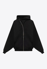 Rick Owens DRKSHDW Mountain Hun Hooded Sweatshirt Black DU01F4278RIGP_09