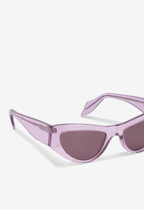 PINKO Cassiopea Cat-Eye Sunglasses Purple 105315A2NNWA2_8a239464-0645-439b-ae55-5e1b74cb0003