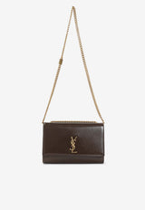 Kate Calf Leather Crossbody Bag