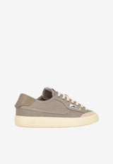 Autry Windscape Low-Top Canvas Sneakers Green SCLMCU_03