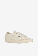 Autry Windscape Low-Top Canvas Sneakers Cream SCLMCU_02