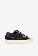 Autry Windscape Low-Top Canvas Sneakers Black SCLMCU_01