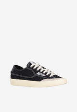 Autry Windscape Low-Top Canvas Sneakers Black SCLMCU_01