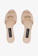 DG Leather Flat Slides