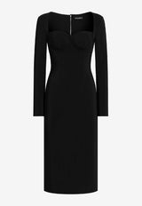 Cady Sheath Midi Dress