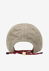 Miu Miu Washed Denim Logo Cap Beige 5HC3692CR1/T_MIU-F0D2X