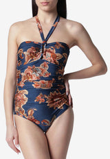 Zimmermann Aster Floral Print One-Piece Swimsuit Multicolor 0171WSS261NY/T_ZIMM-NJ