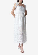 Zimmermann Aster Lace-Trimmed Midi Dress White 9053DSS261PL/T_ZIMM-IV