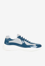 Calf Leather and Mesh Sneakers