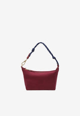 Miu Miu Gabardine Logo Pouch Bag Cherry 5NE8412IA7/T_MIU-F0KM8