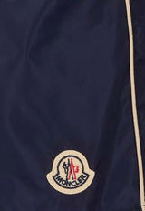 Moncler Logo Patch Swim Shorts Blue L10912C000115985M_754
